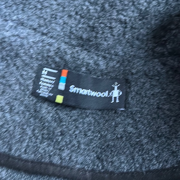 Smartwool Anchor Line Sherpa Asymmetrical Zip Up Merino Wool Coat - Picture 7 of 12